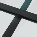 Schuifdeur Met Beslag 76X205 Cm Aluminium En Esg-Glas