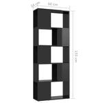 Boekenkast/Kamerscherm 60X24X155 Cm