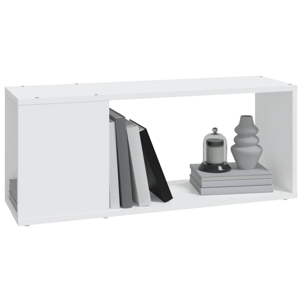 Tv-Meubel 80X24X32 Cm Bewerkt Hout