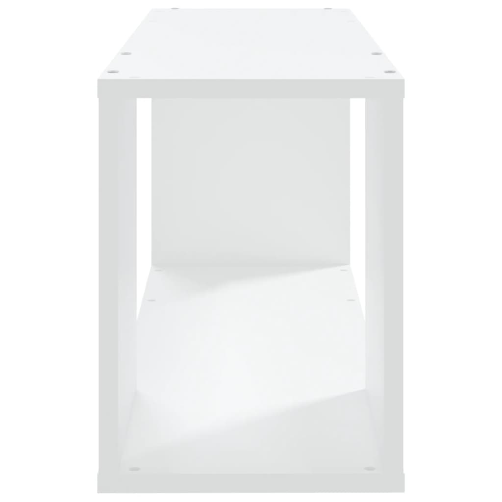 Tv-Meubel 80X24X32 Cm Bewerkt Hout