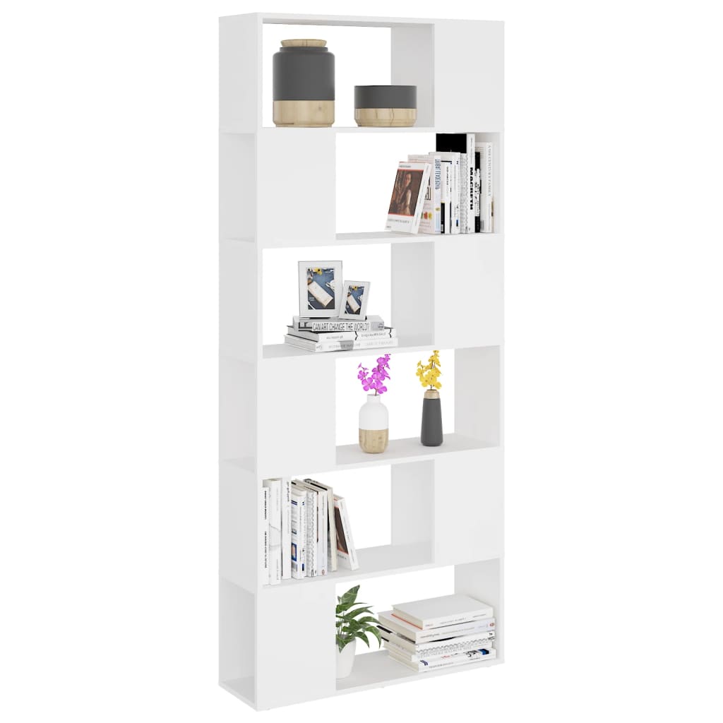 Boekenkast/Kamerscherm 80X24X186 Cm Bewerkt Hout