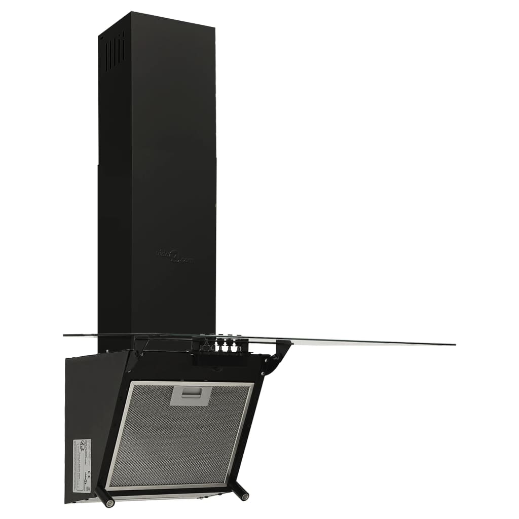 Wandafzuigkap 60 Cm Staal En Gehard Glas