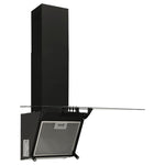 Wandafzuigkap 60 Cm Staal En Gehard Glas