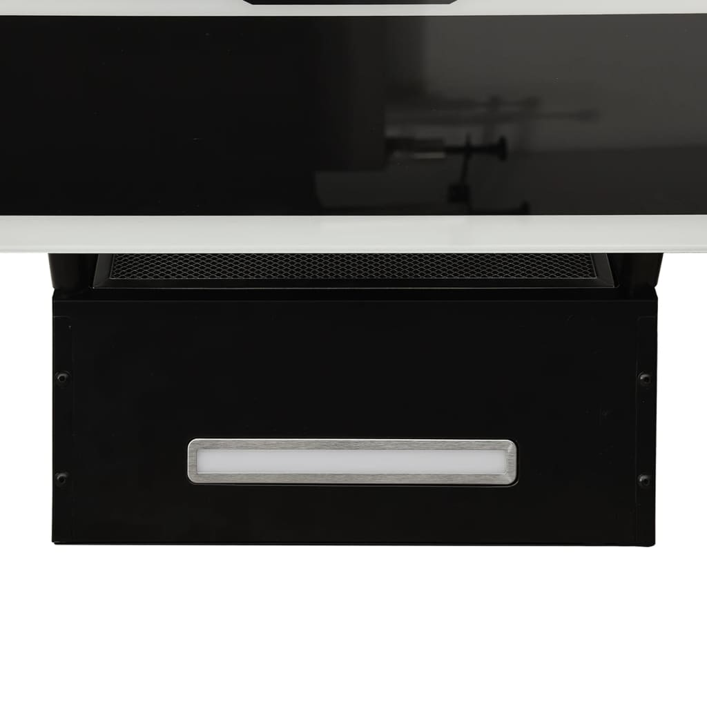 Wandafzuigkap 60 Cm Staal En Gehard Glas