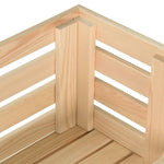 Groentetrolley Massief Grenenhout