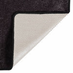 Vloerkleed Wasbaar Anti-Slip Kleurig Antraciet