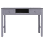 Bureau 108X45X76 Cm Massief Paulowniahout