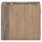 Badkamerwandkast Massief Teakhout