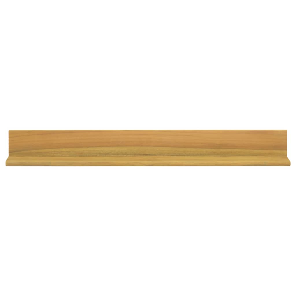 Wandschappen 2 St 90X10X10 Cm Massief Teakhout