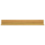 Wandschappen 2 St 90X10X10 Cm Massief Teakhout