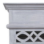 Hoge Kast Massief Mahoniehout