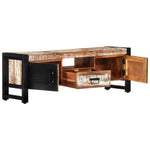 Tv-Meubel 120X30X40 Cm Massief Gerecycled Hout