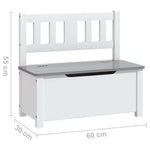 3-Delige Kindertafel- En Stoelenset Mdf