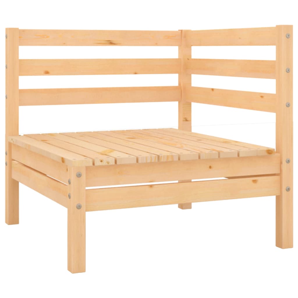 6-Delige Loungeset Massief Grenenhout