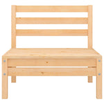 6-Delige Loungeset Massief Grenenhout