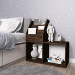 Kindertijdschriftenrek 71X30X78,5 Cm Bewerkt Hout