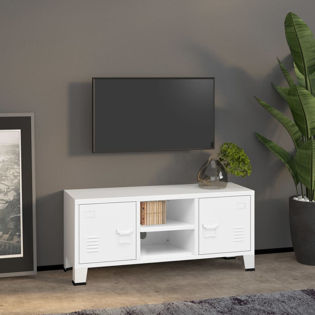 Tv-Meubel Industrieel 05X35X42 Cm Metaal
