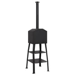 Pizzaoven Houtskool Met 2 Vuurkleistenen