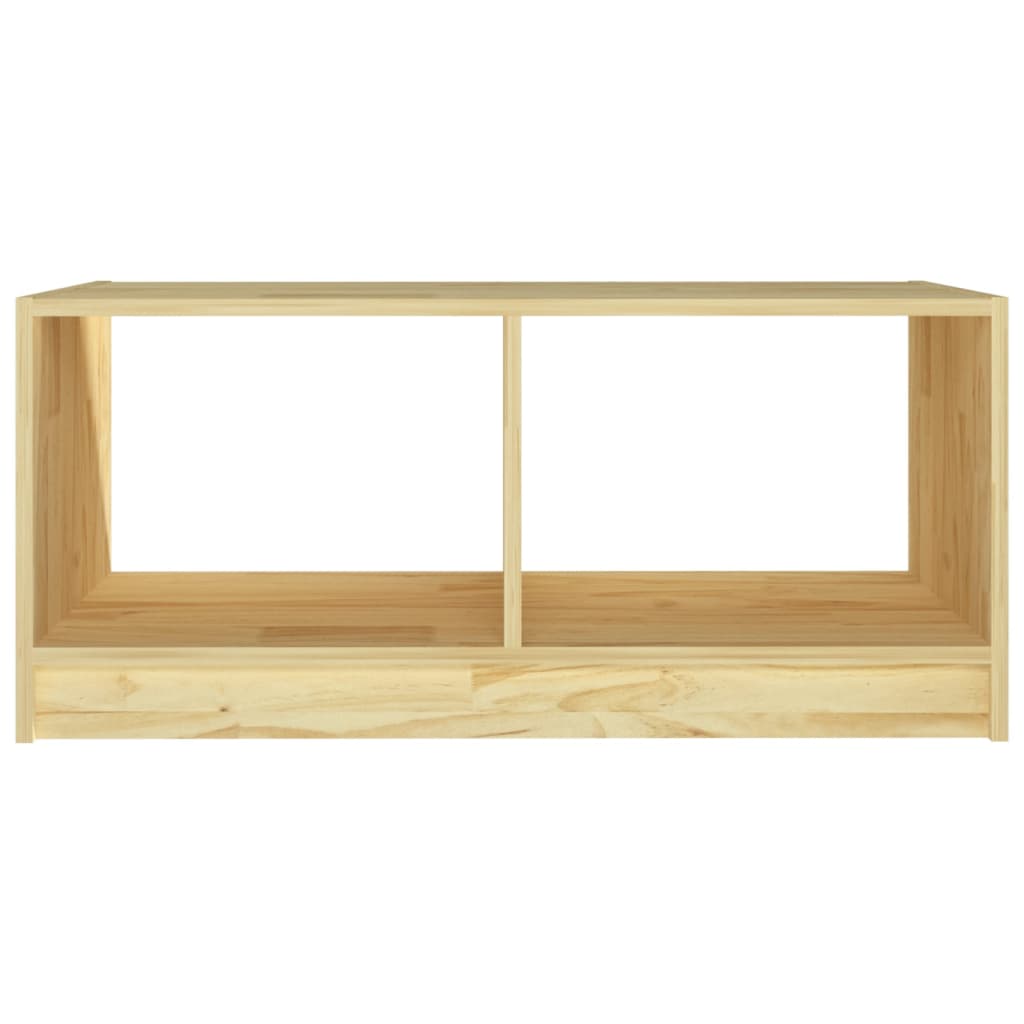 809906Salontafel 75X50X33,5 Cm Massief Hout Grenen