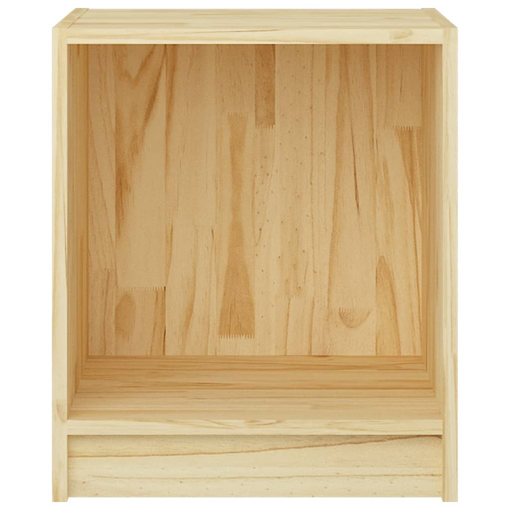 Nachtkastjes 35,5X33,5X41,5 Cm Massief Grenenhout