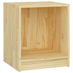 Nachtkastjes 35,5X33,5X41,5 Cm Massief Grenenhout