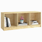 Tv-Meubel 04X33X4 Cm Massief Grenenhout