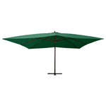 Zweefparasol Met Houten Paal 400X300 Cm