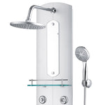 Douchepaneel 25X43X110 Cm Zilverkleurig