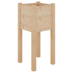 Plantenbak 3X3X70 Cm Massief Grenenhout