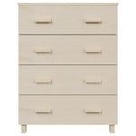 Dressoir Hamar 79X40X103,5 Cm Massief Grenenhout
