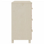 Dressoir Hamar 90X40X80 Cm Massief Grenenhout