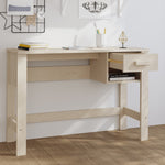 Bureau Hamar 110X40X75 Cm Massief Grenenhout
