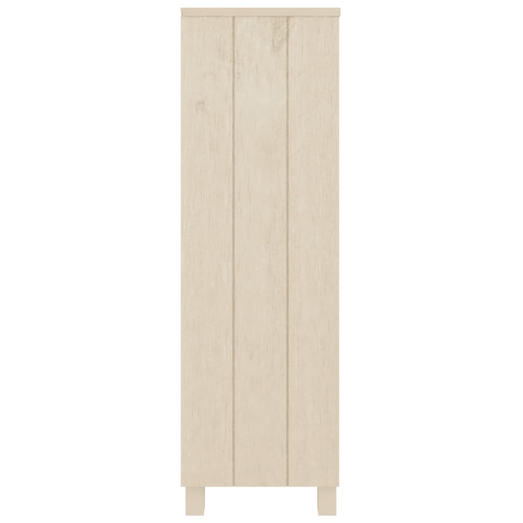 Boekenkast Hamar 85X35X112 Cm Massief Grenenhout