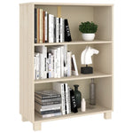 Boekenkast Hamar 85X35X112 Cm Massief Grenenhout