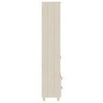 Hoge Kast Hamar 60X35X180 Cm Massief Grenenhout