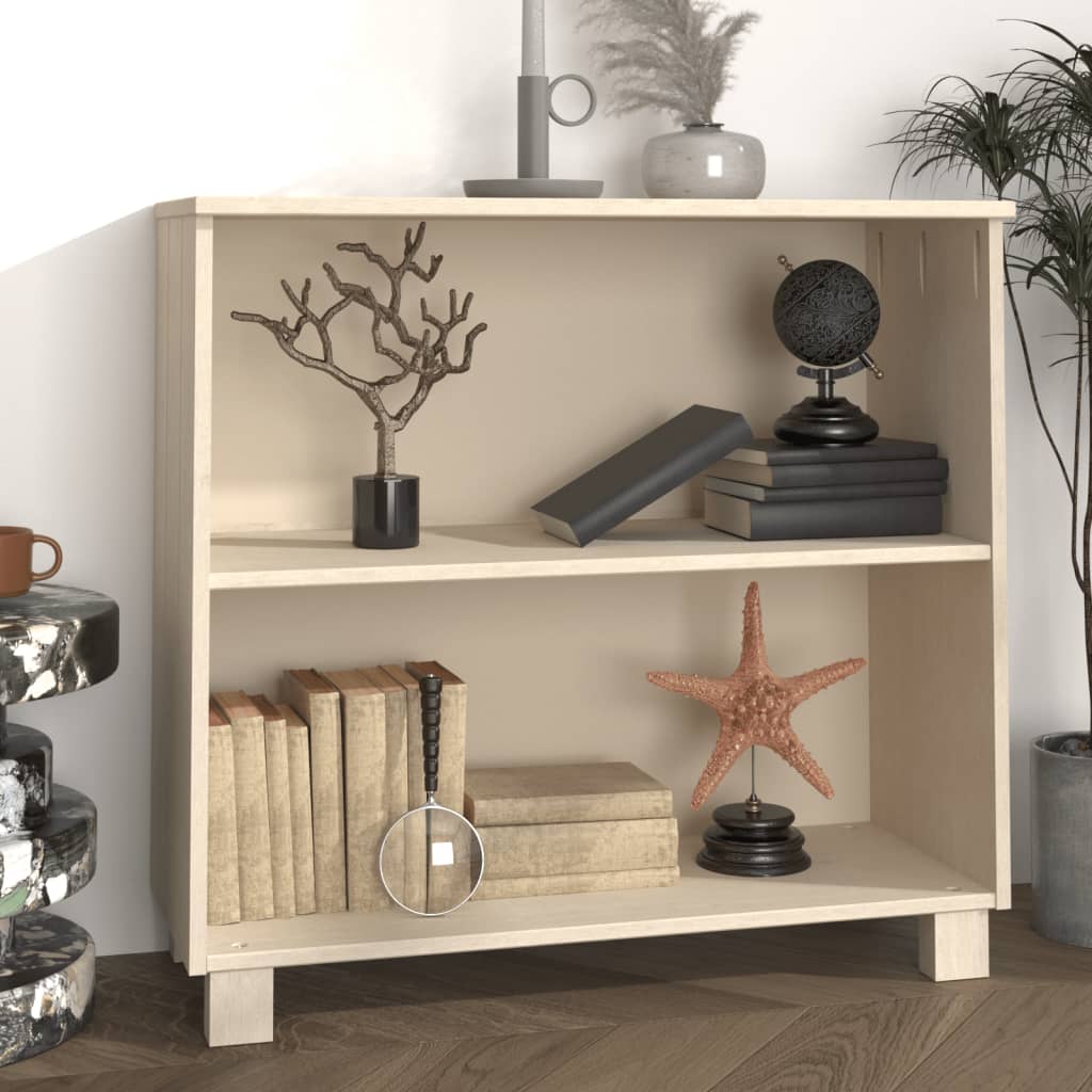 Dressoir Hamar 85X35X80 Cm Massief Grenenhout