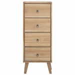 Ladekast 40X30X100 Cm Massief Teakhout