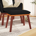 Voetenbank 45X29,5X35 Cm Stof En Kunstleer