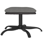 Voetenbank 60X60X36 Cm Stof En Kunstleer