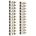 Wijnrekken 2 St Voor 12 Flessen Wandmontage Ijzer Wit