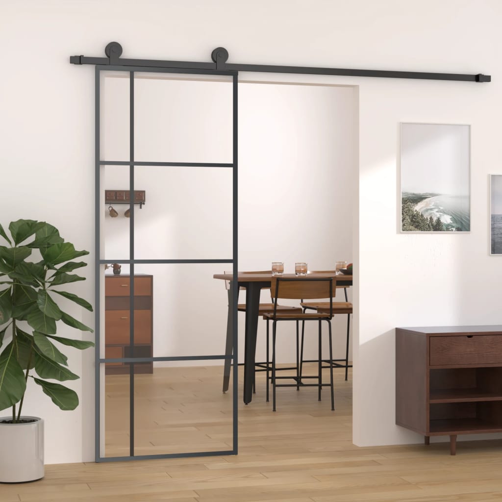 Schuifdeur Esg-Glas En Aluminium