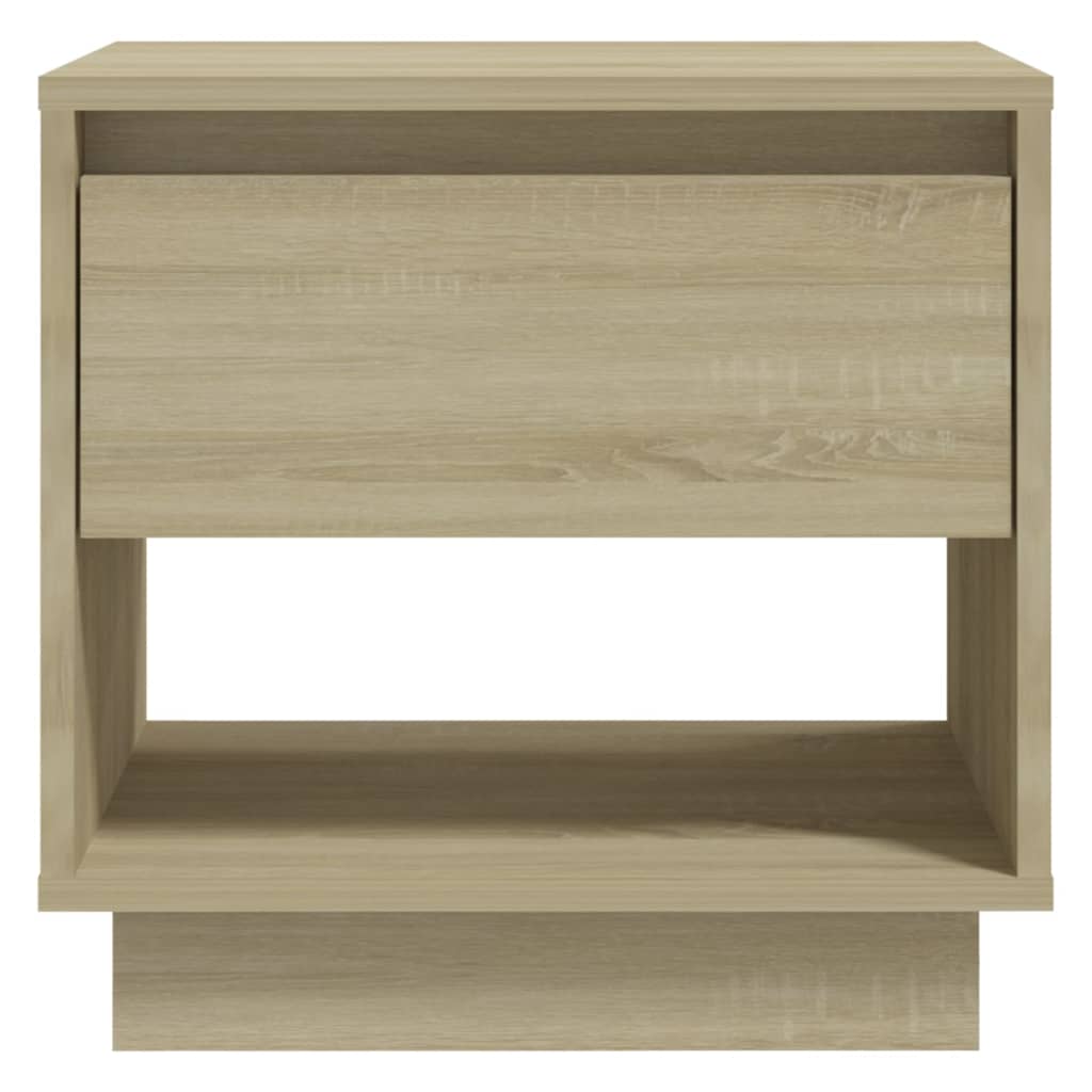 Nachtkastjes 45X34X44 Cm Bewerkt Hout Kleurig