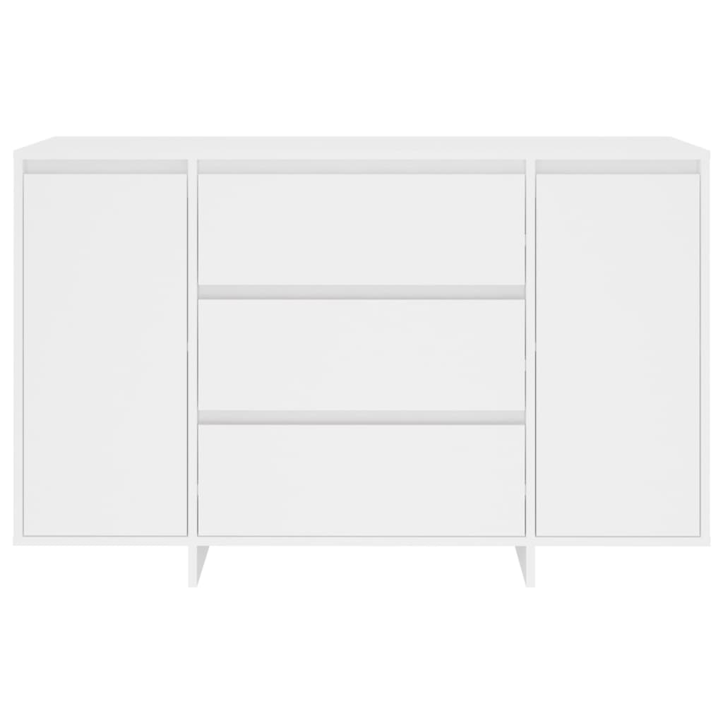 Dressoir Met 3 Lades 120X41X75 Cm Bewerkt Hout