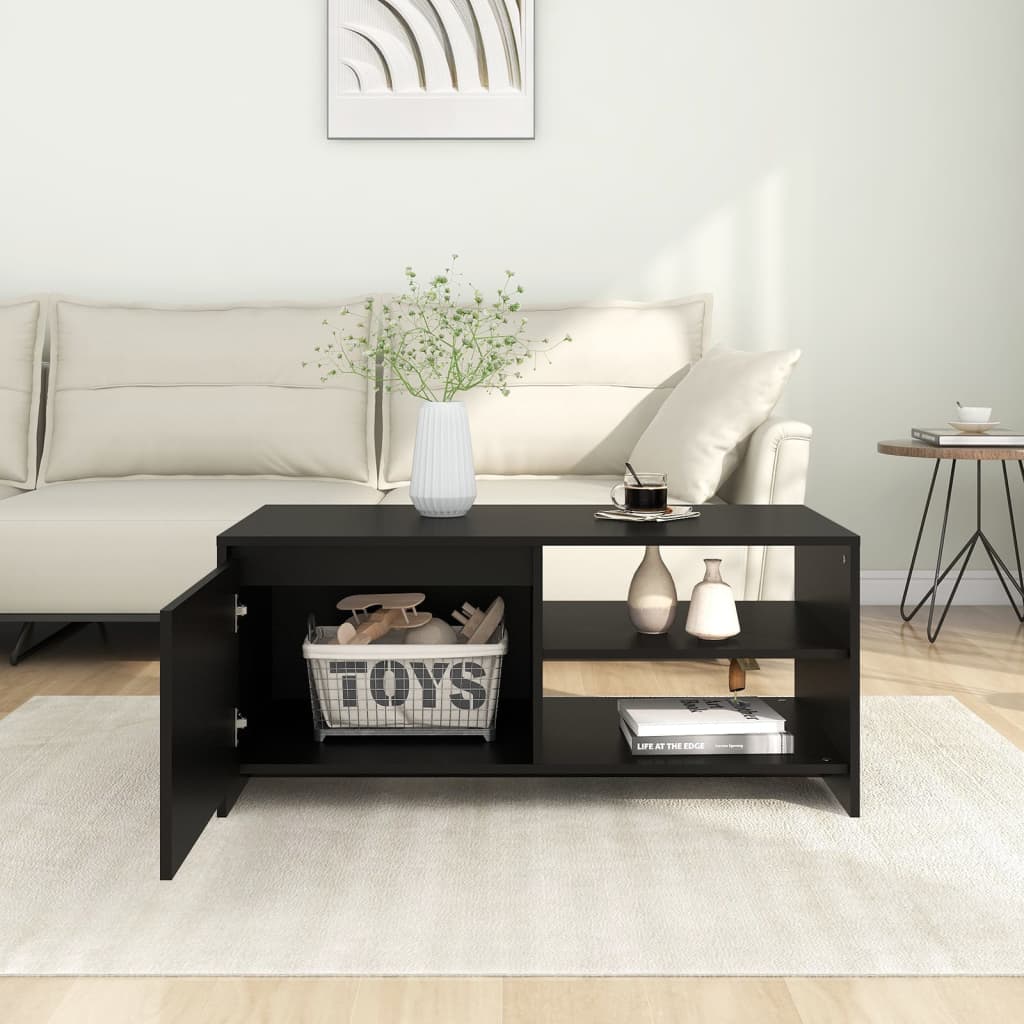 Salontafel 102X50X45 Cm Bewerkt Hout