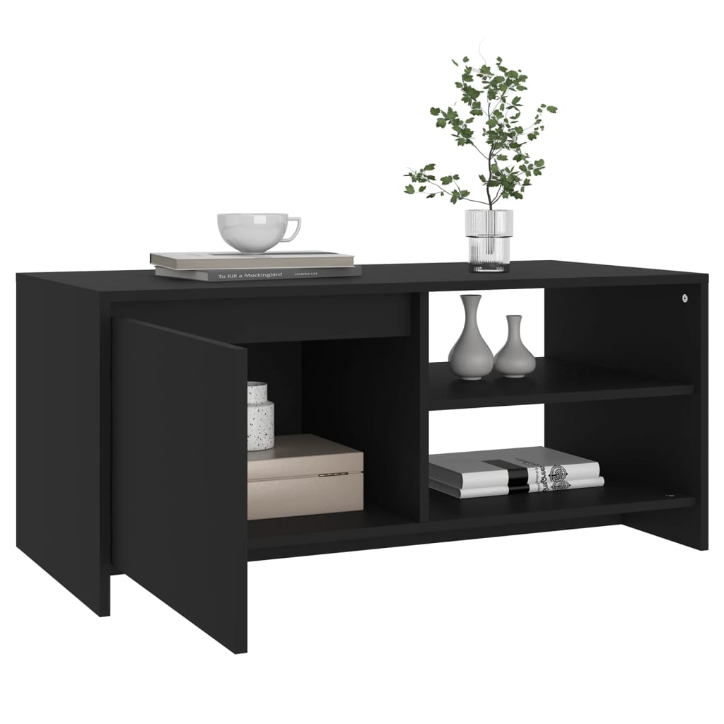 Salontafel 102X50X45 Cm Bewerkt Hout