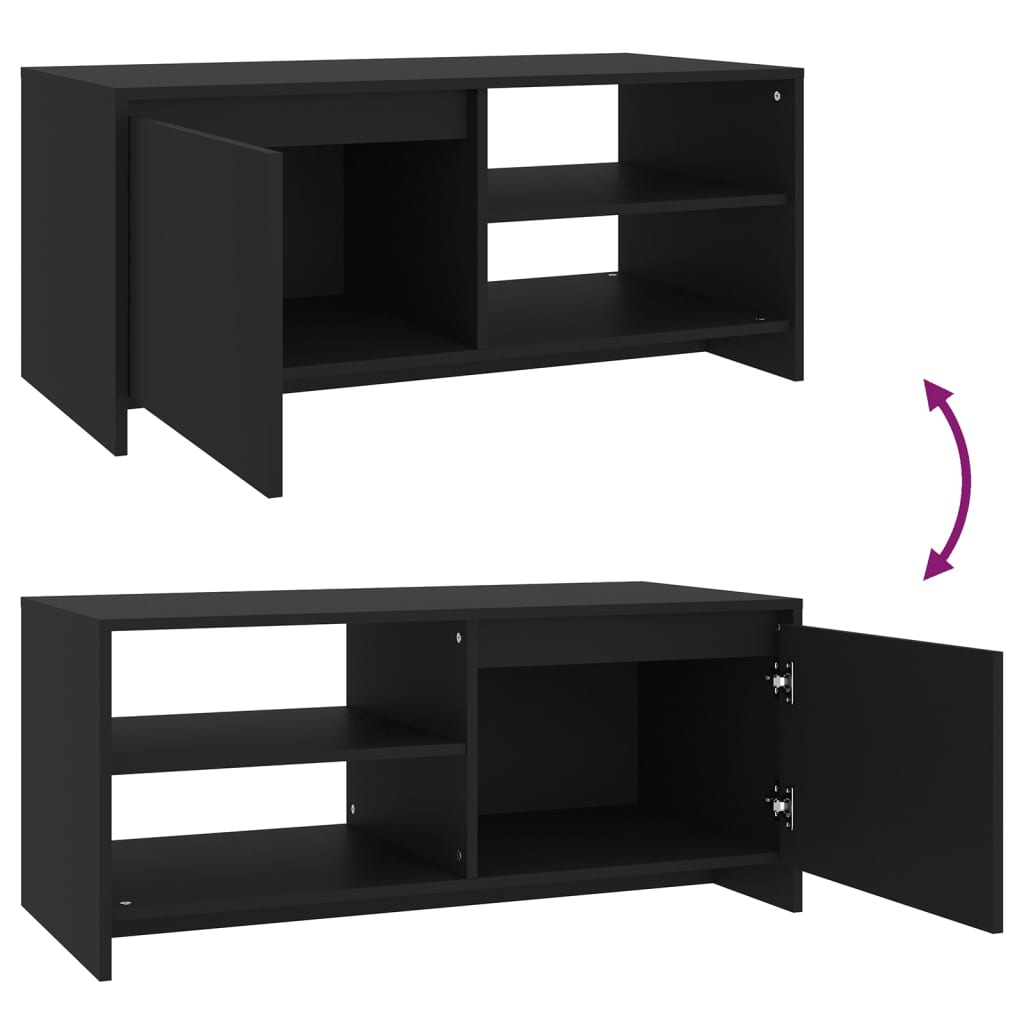 Salontafel 102X50X45 Cm Bewerkt Hout