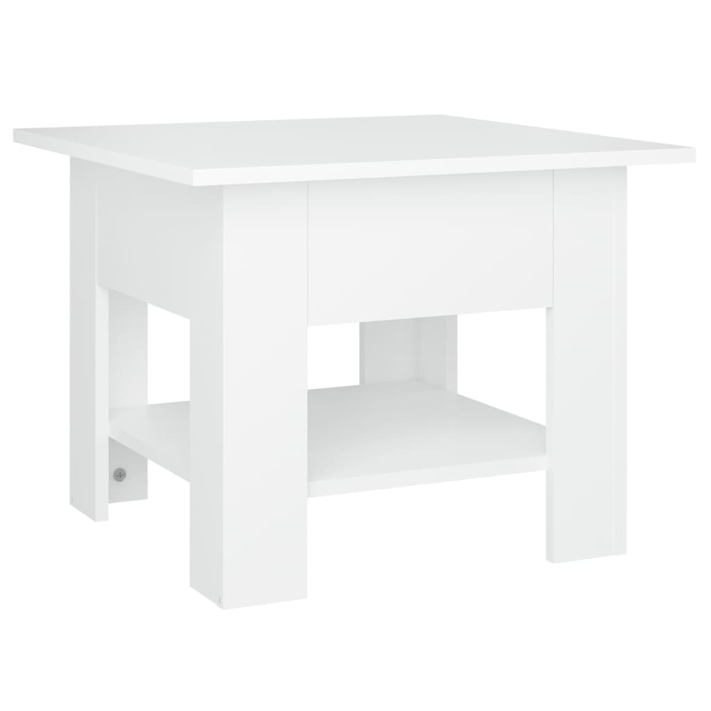Salontafel 55X55X42 Cm Bewerkt Hout