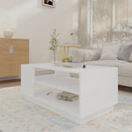 Salontafel 102X55X43 Cm Bewerkt Hout