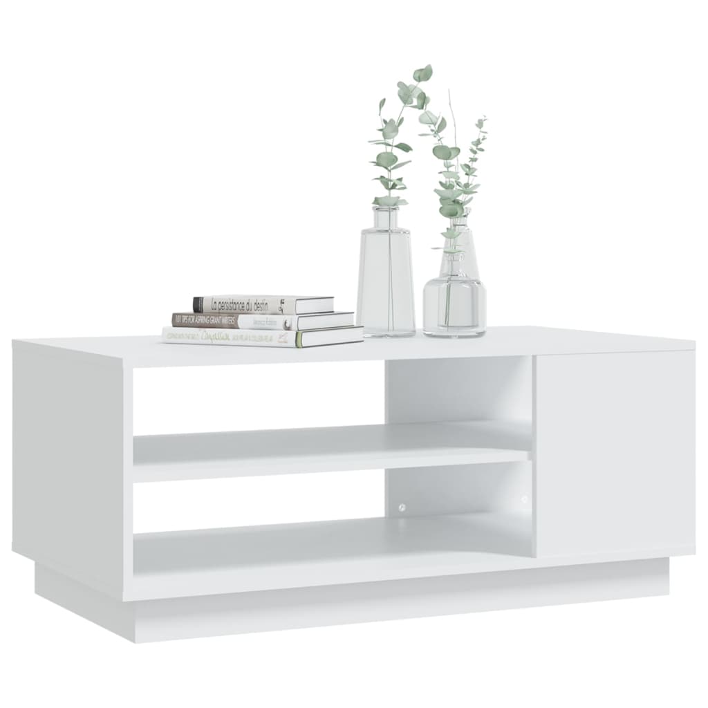 Salontafel 102X55X43 Cm Bewerkt Hout