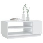 Salontafel 102X55X43 Cm Bewerkt Hout